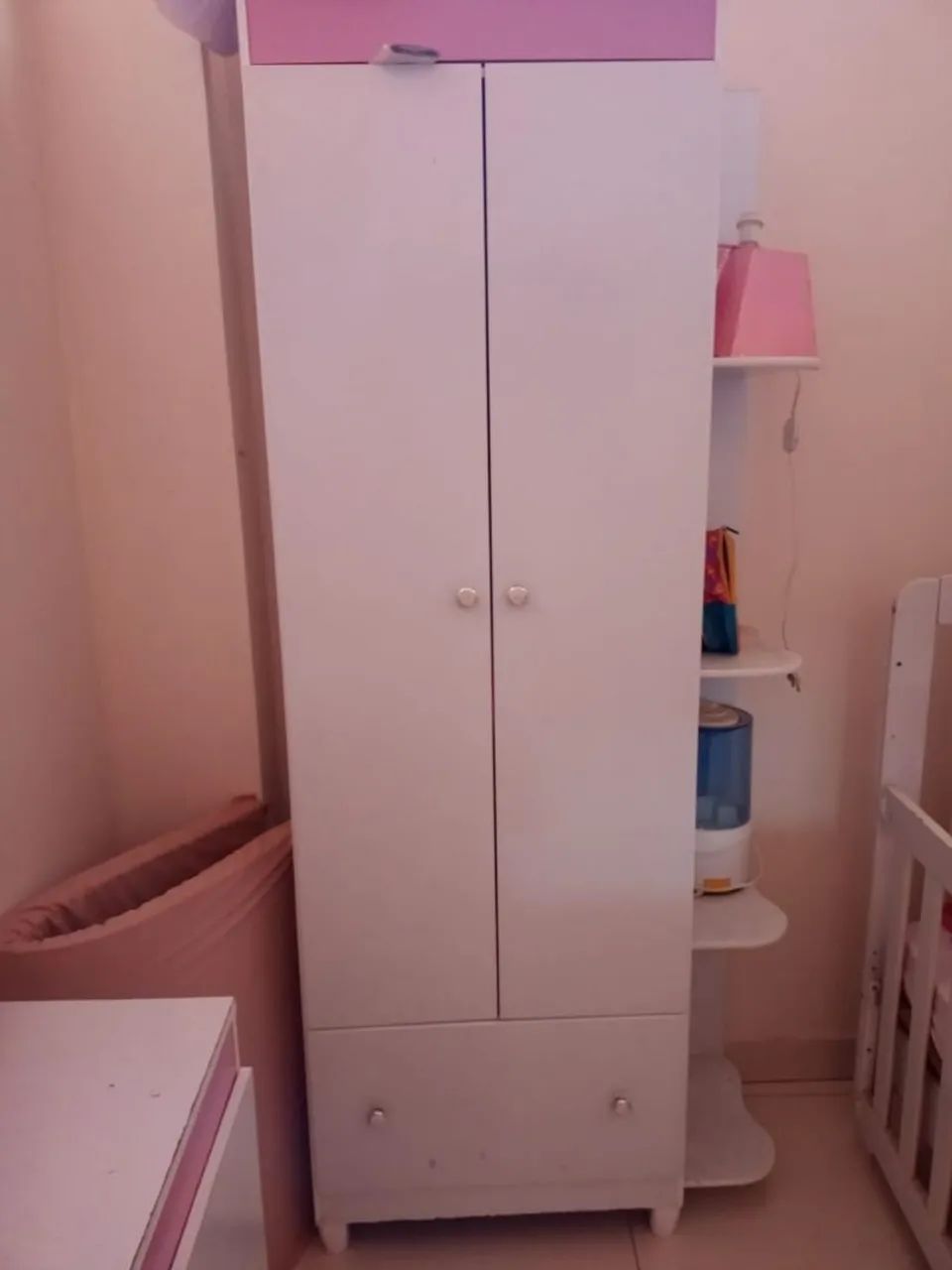 Móveis de quarto infantil (Berço, cômoda, e guarda roupa) - Foto 3