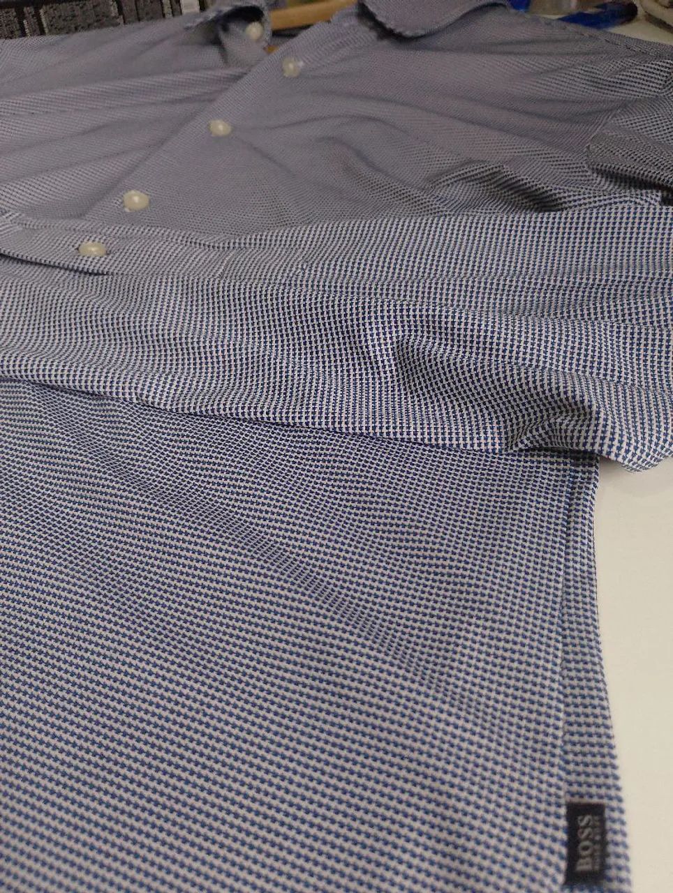 Camisa Hugo Boss slim fit stretch M  - Foto 3