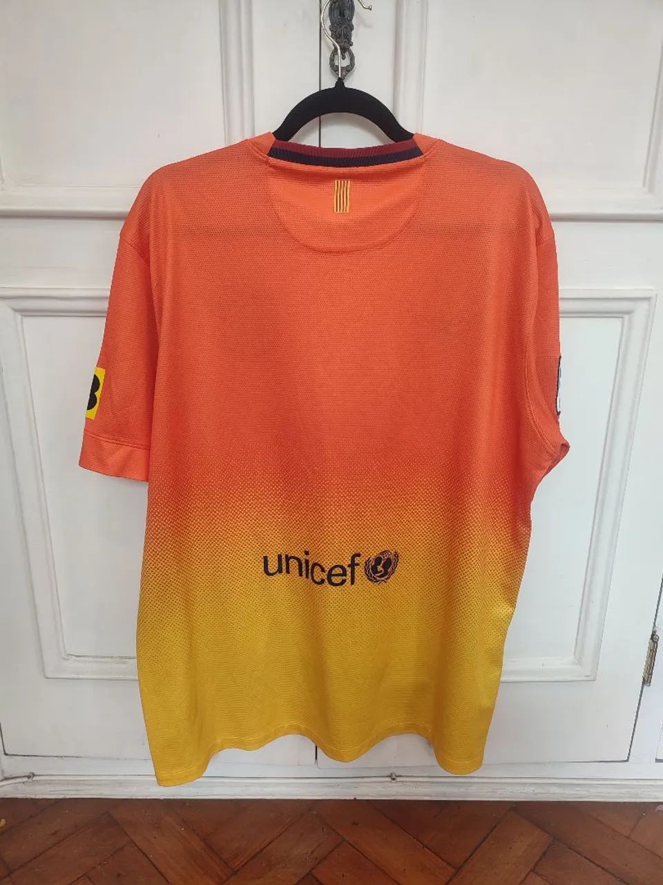 Camisa Barcelona laranja 2012-2013 - Foto 2