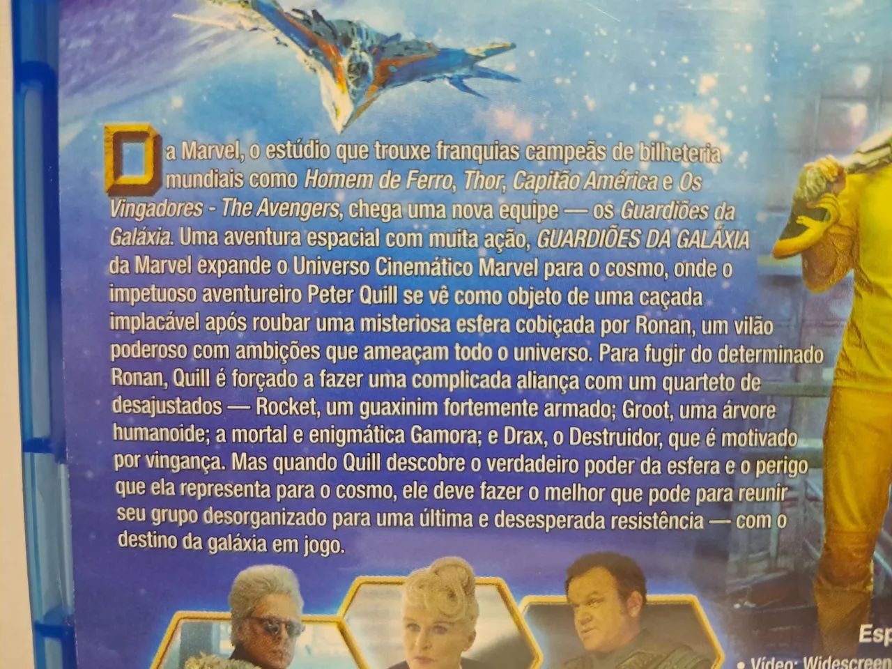 Blu-ray Original 2D+3D Guardiões da Galaxia - Foto 6
