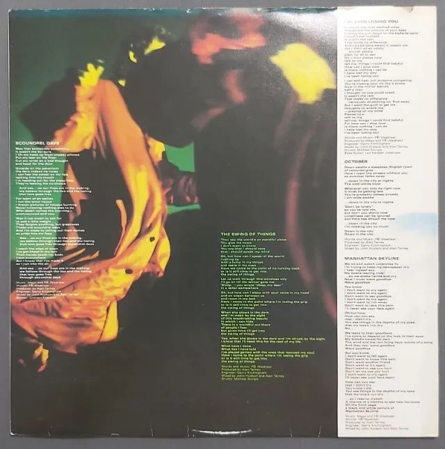 Disco de Vinil LP A-ha Scoundrel Days (com encarte) - Foto 3