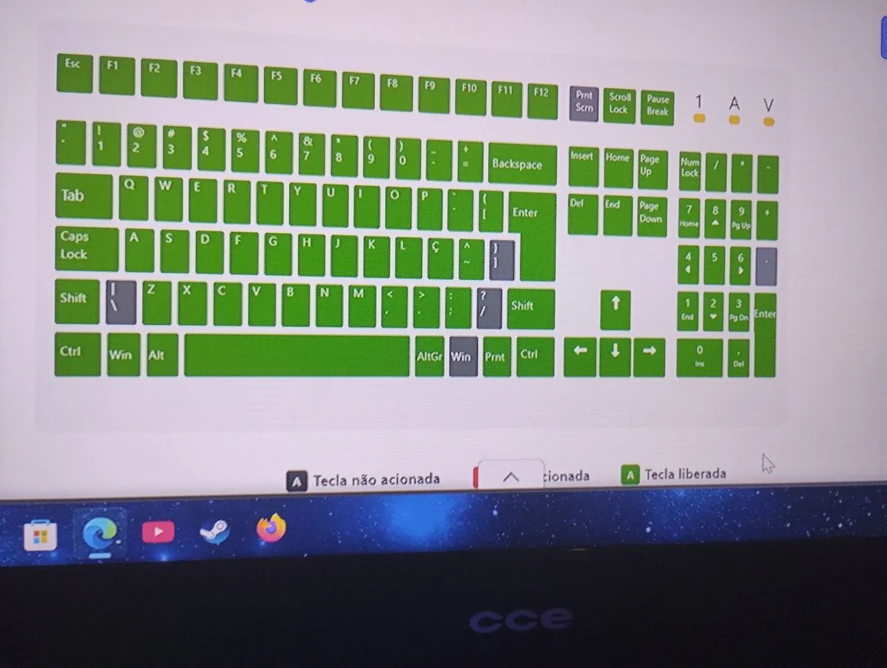 Teclado gamer e trabalho envio rapido - Foto 2