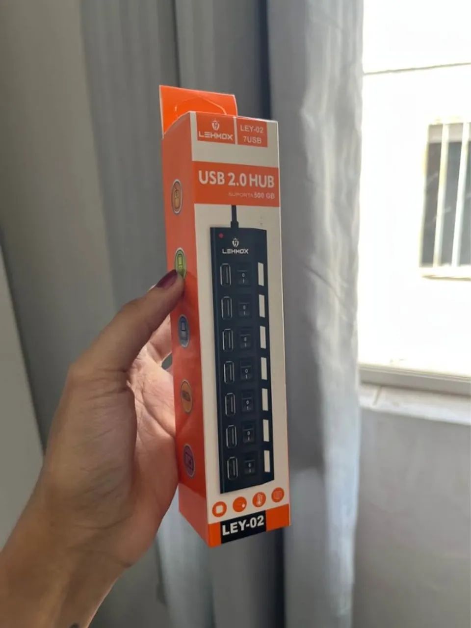 Hub adaptador 7 entradas USB Lehmox - Foto 2