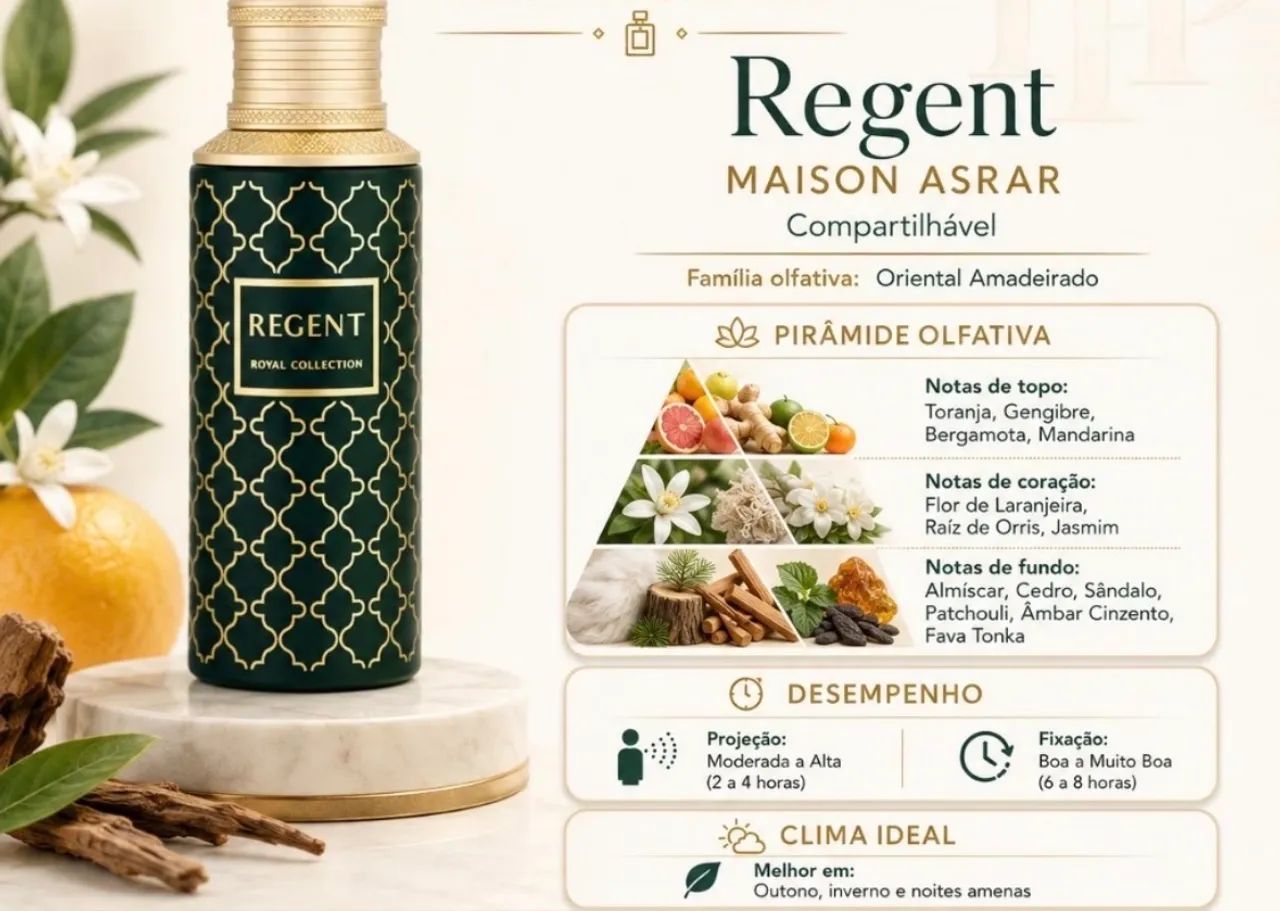 Perfume árabe Regent 100ml - Foto 3