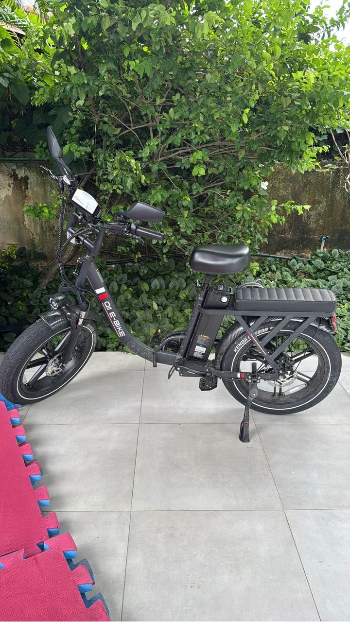 Bicicleta elétrica Ouxi Q11 dobrável 1000w