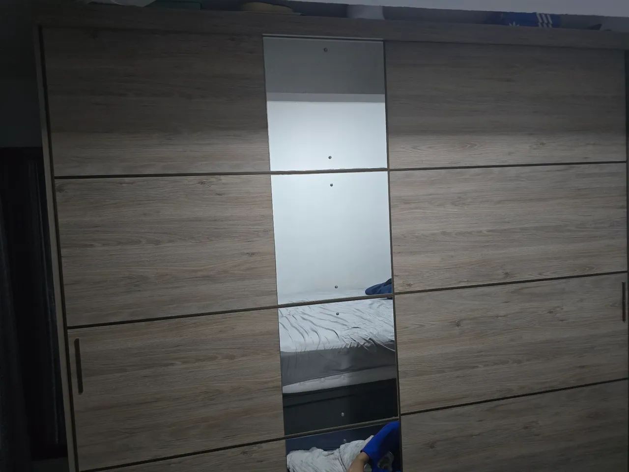 Guarda roupa novíssimo 5 meses de uso MDF E MDP - Foto 3