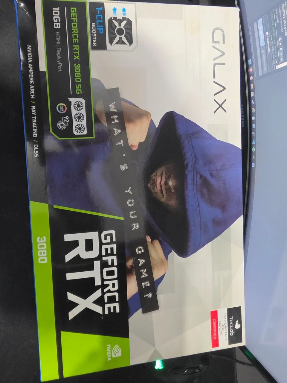 RTX 3080 10GB Galax com caixa, revisada e funcionando 100% - Foto 2