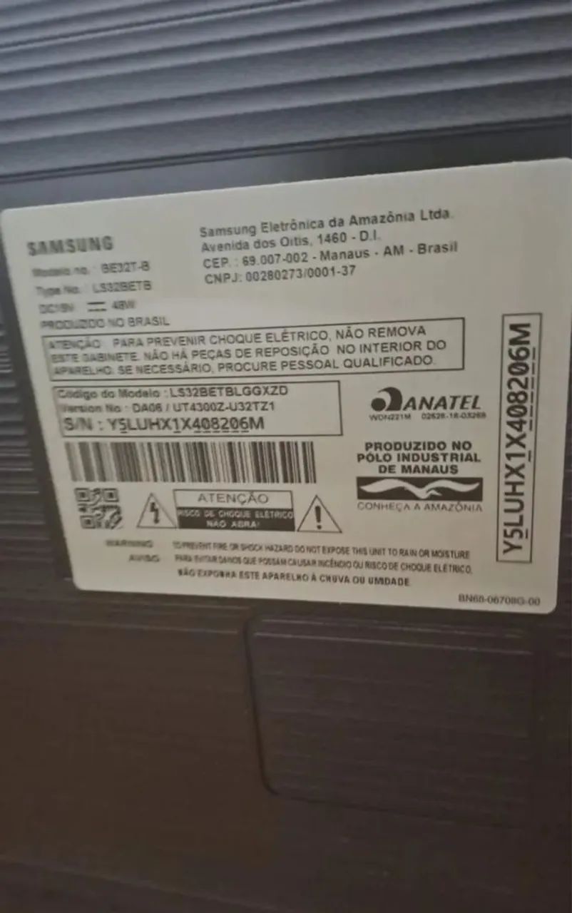 TV Samsung 32' Polegadas C/Borda infinita - Foto 3