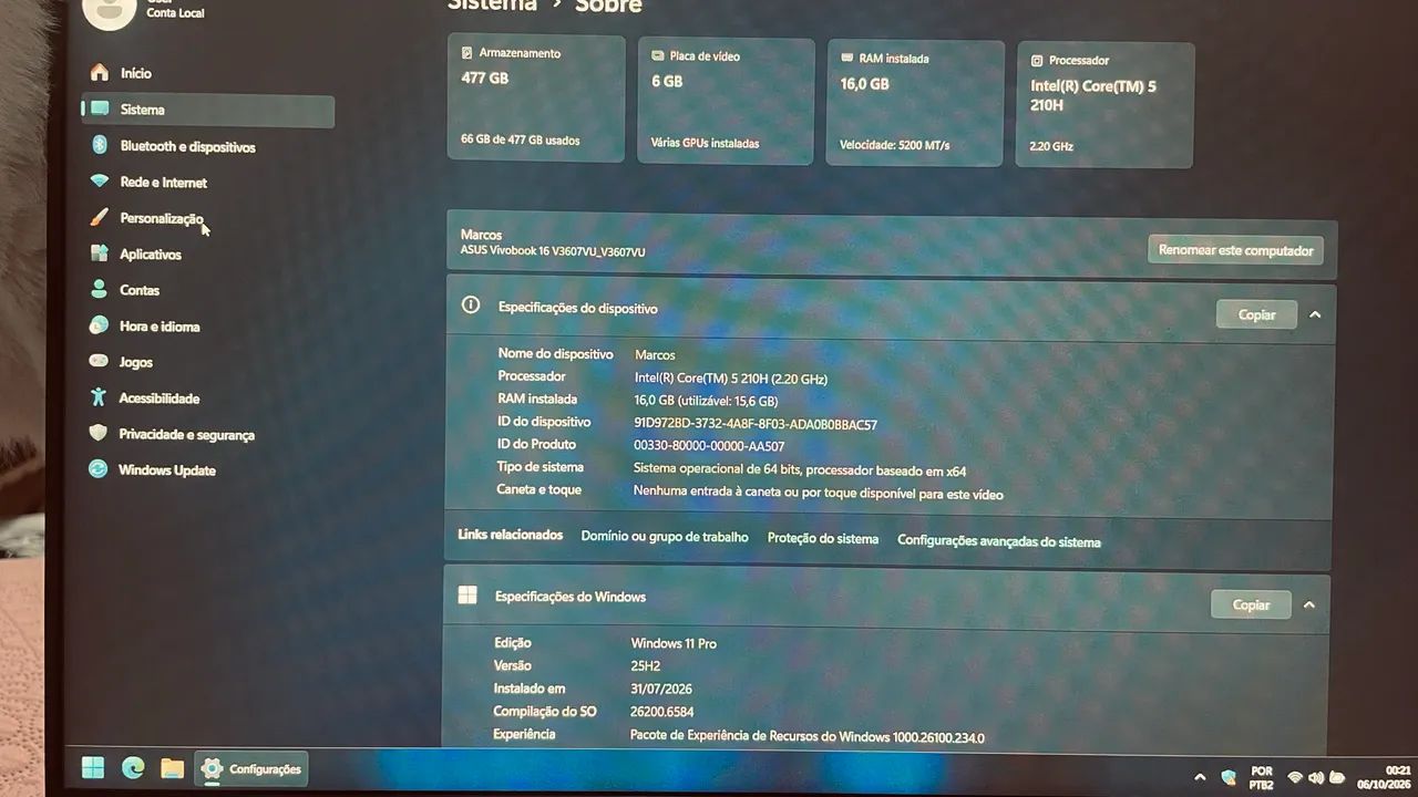 Notebook Gamer RTX4050 - Foto 4
