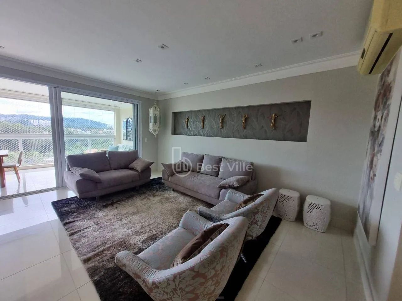 Apartamento com 3 dormitórios para alugar, 181 m² por R$ 16.760,00/mês - Alphaville - Baru - Foto 7