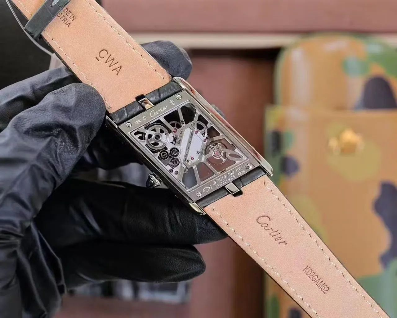 Relógio Cartier tank quadrilátero  - Foto 5