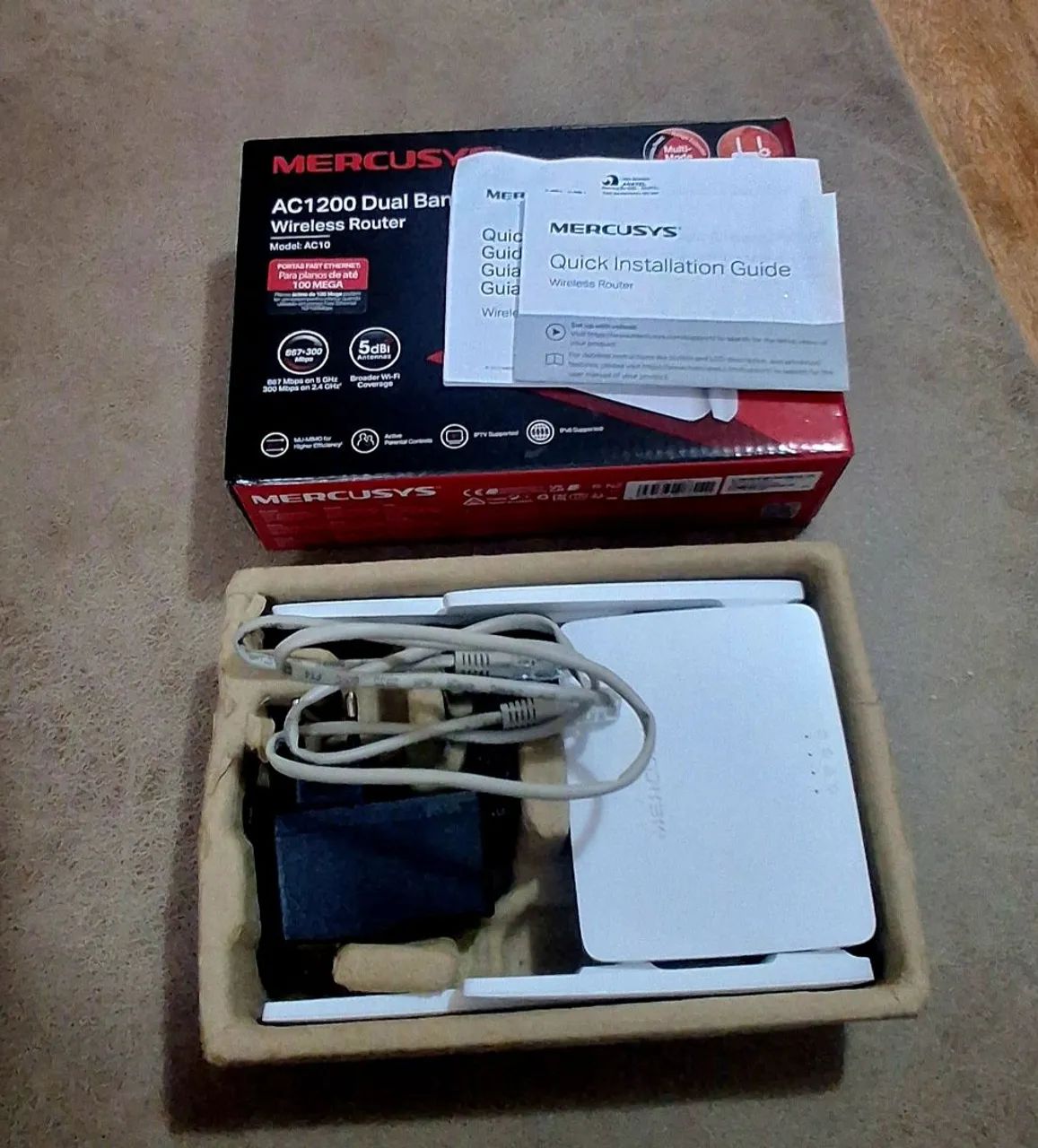 Roteador Mercusys AC10 Dual Band  - Foto 4