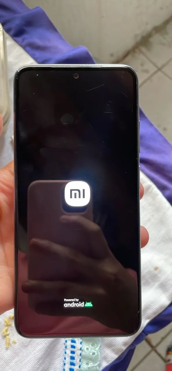 Celular em bom estado, Redmi Note 10 Branco  - Foto 2