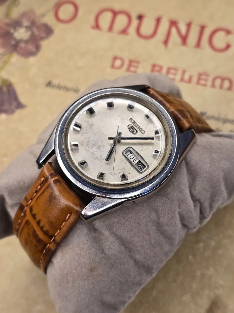 Relógio Seiko 5 automático  - Foto 3