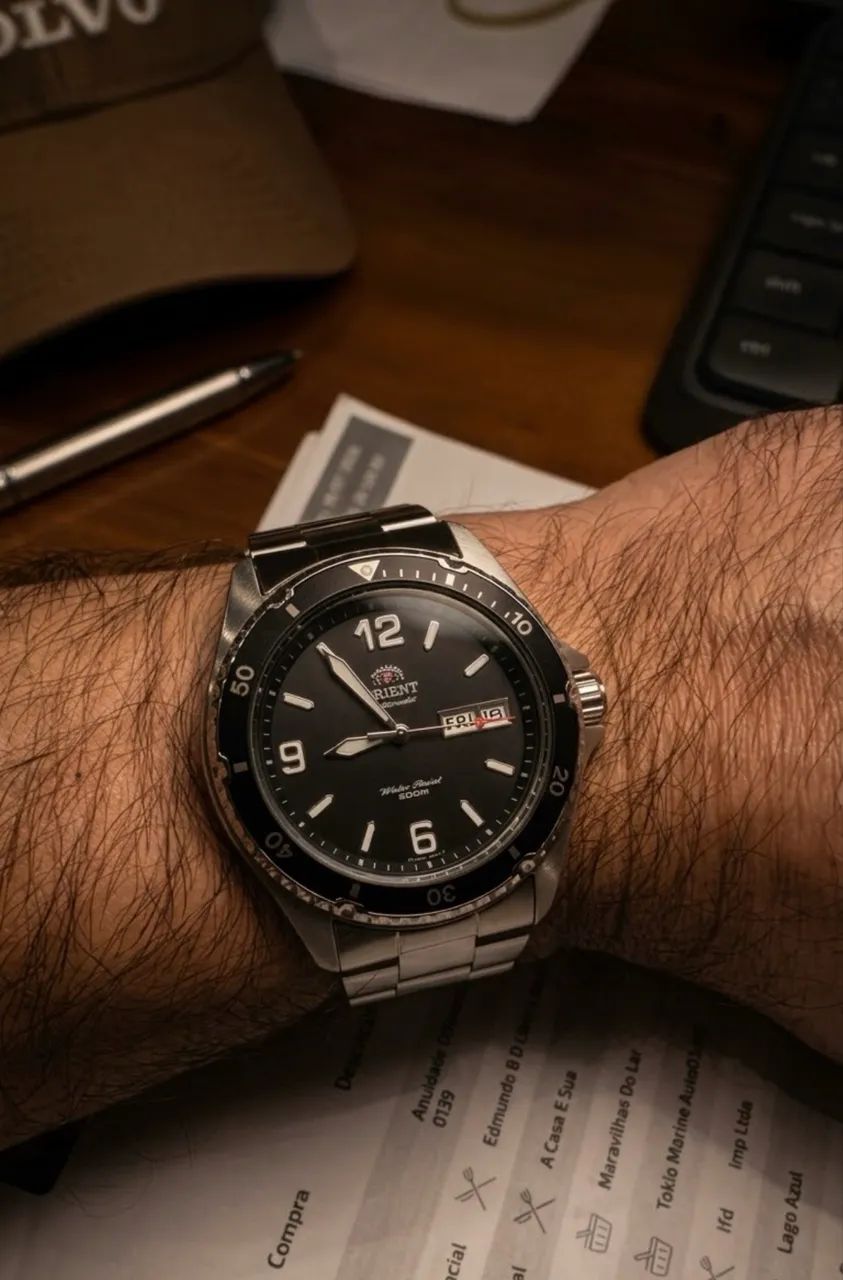 Relógio Orient Mako II - Foto 3