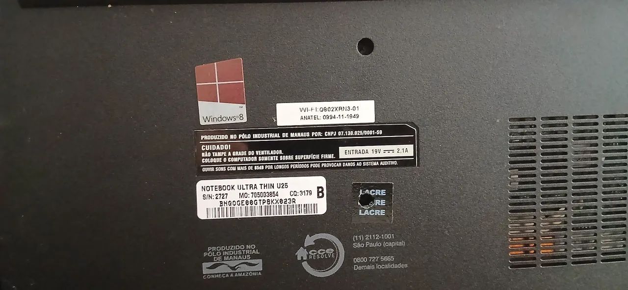 Notebook Ultra Thin U25 - Foto 4