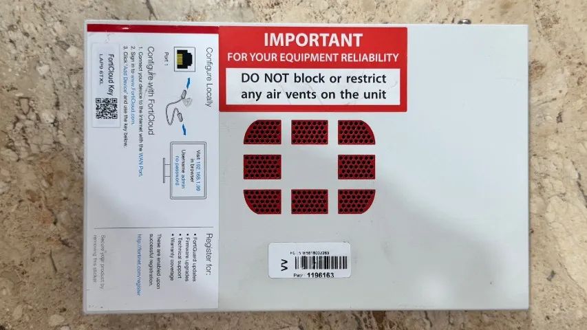 Fortinet Fortigate 51E  - Foto 5