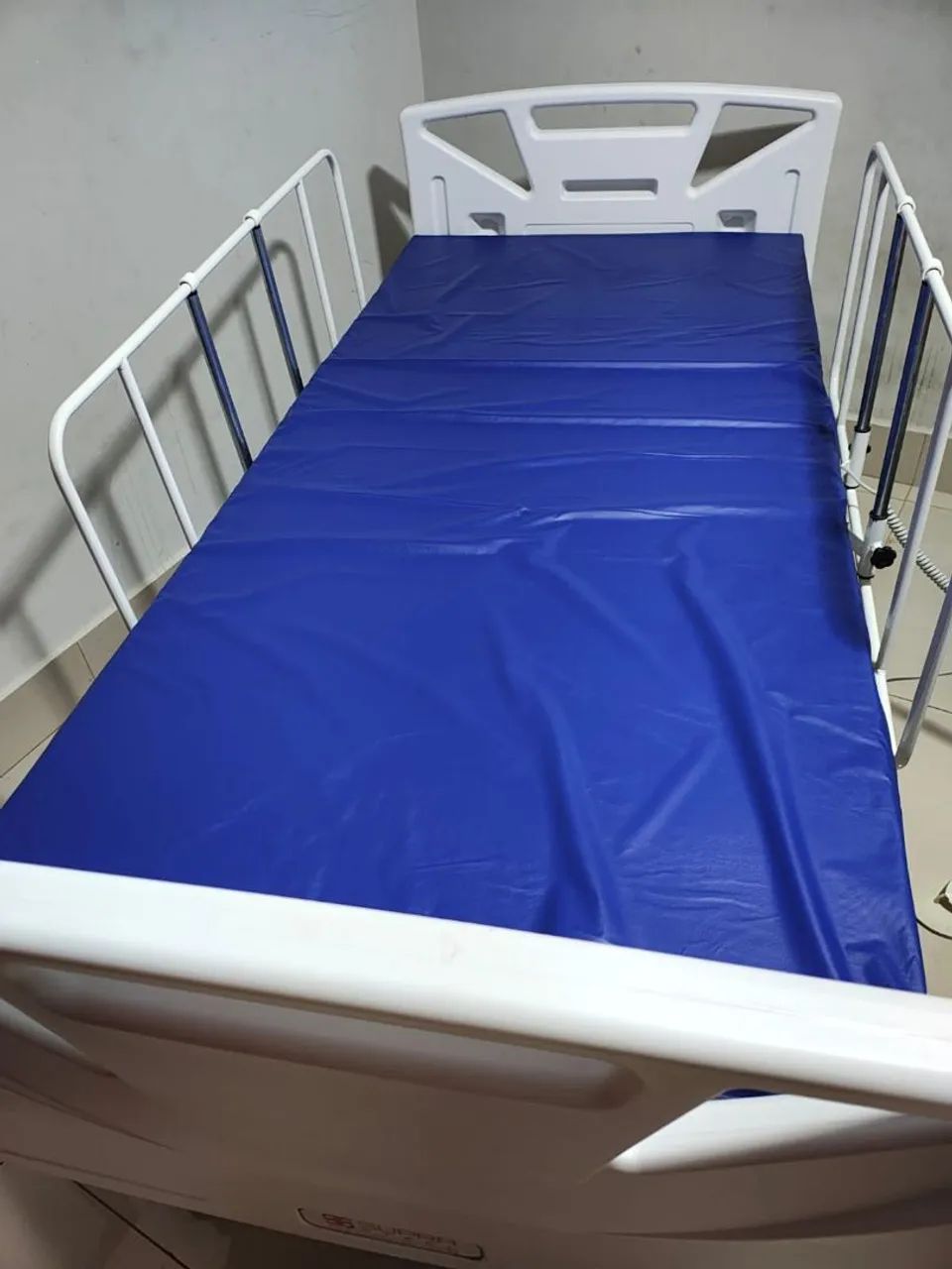 Cama Hospitalar Elétrica Elevação E Colchão - Foto 2