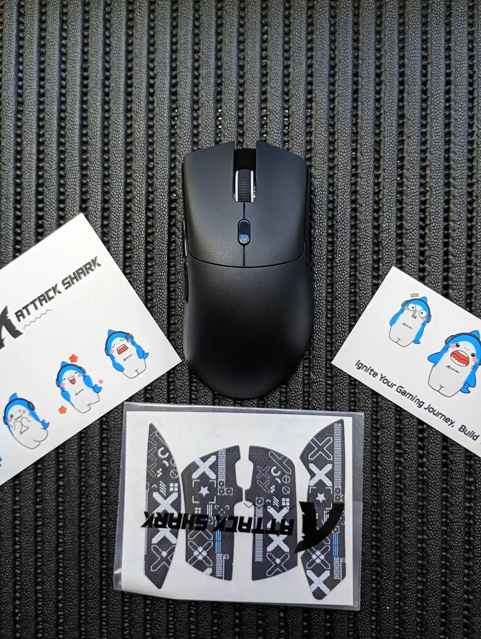 Mouse Gamer Attack Shark R1 Preto  - Foto 3