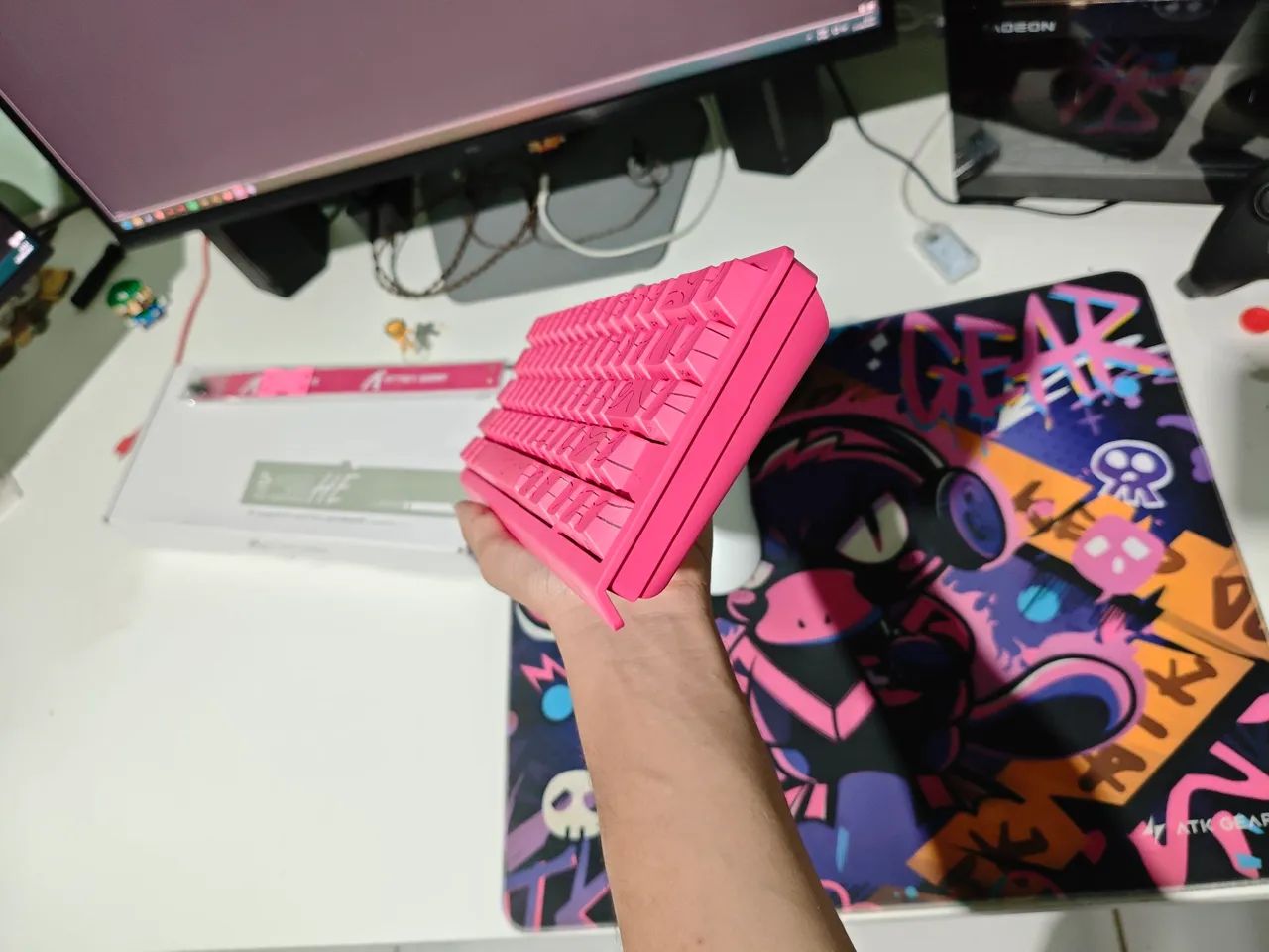 TECLADO MAGNÉTICO ATTACK SHARK X68 HE - Foto 3