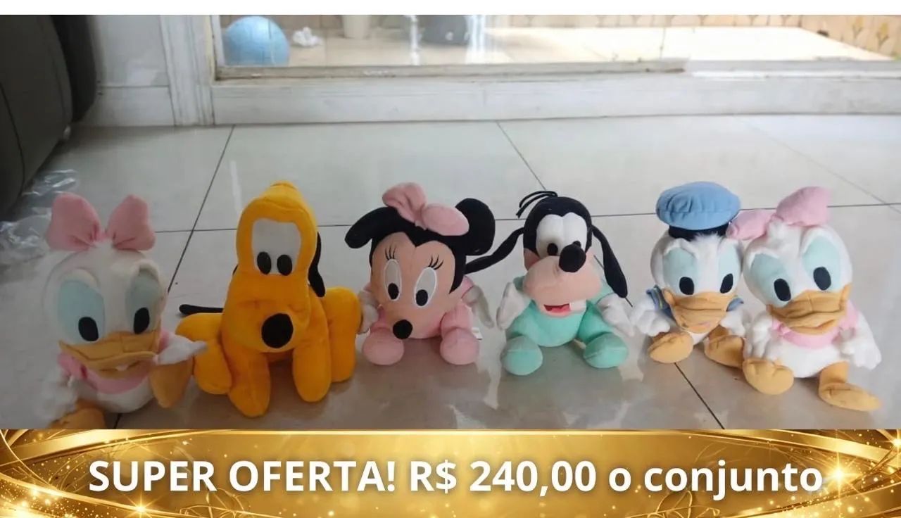 PELÚCIAS DISNEY