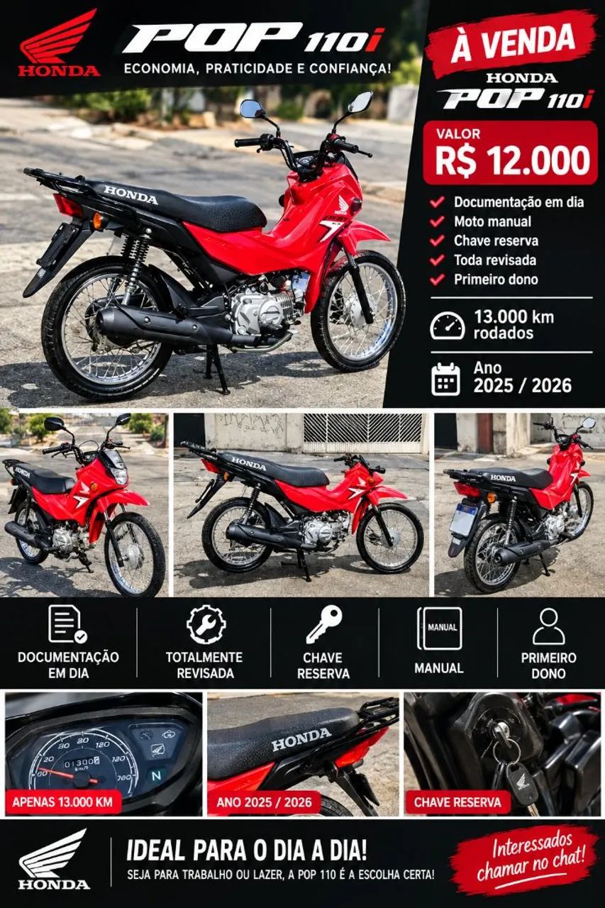 ? HONDA POP 110 - Foto 5