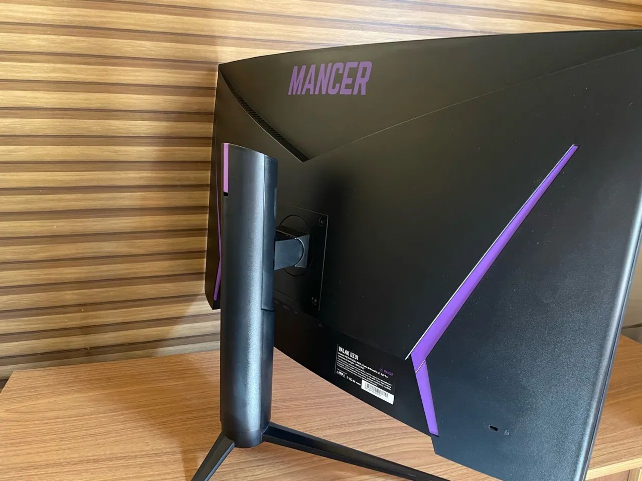MONITOR GAMER VALAK TOP DE LINHA, CURVO, 31.5P - Foto 4