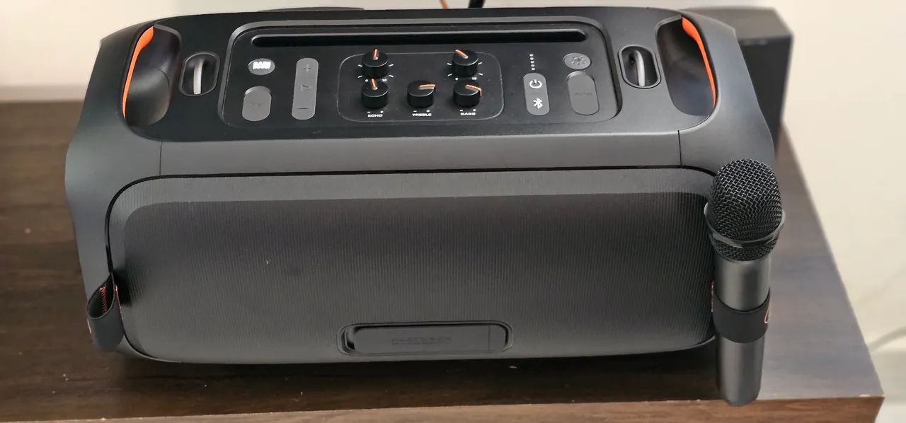 JBL Part Box ON THE GO, Caixa de Som Bluetooth c/ Microfone sem fio) - Foto 5