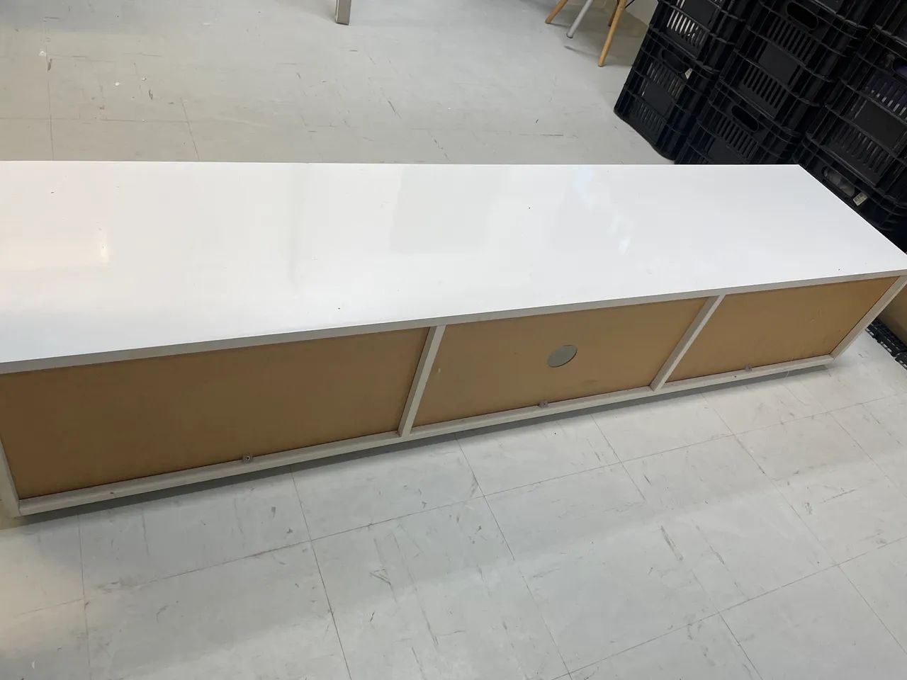 Rack de TV Branco (Seminovo) - Foto 4
