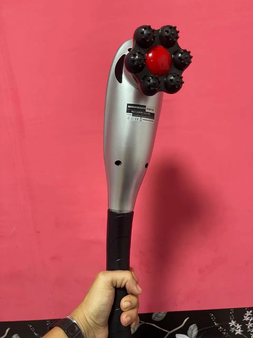 massageador na caixa seminovo carregavel - Foto 5