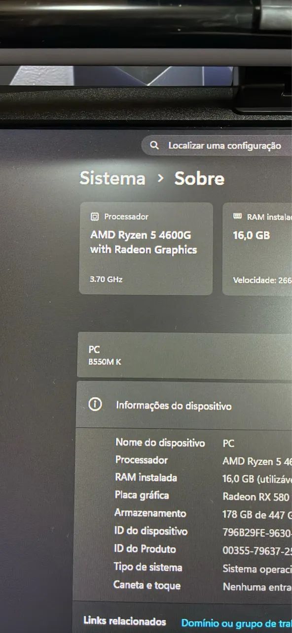 PROCESSADOR RYZEN 5 4600G + COOLER AMD - Foto 2