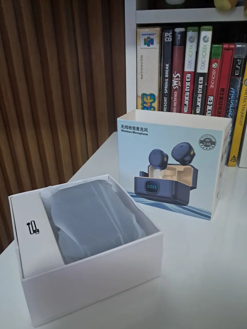 Microfone Wireless Novo - Frete Grátis