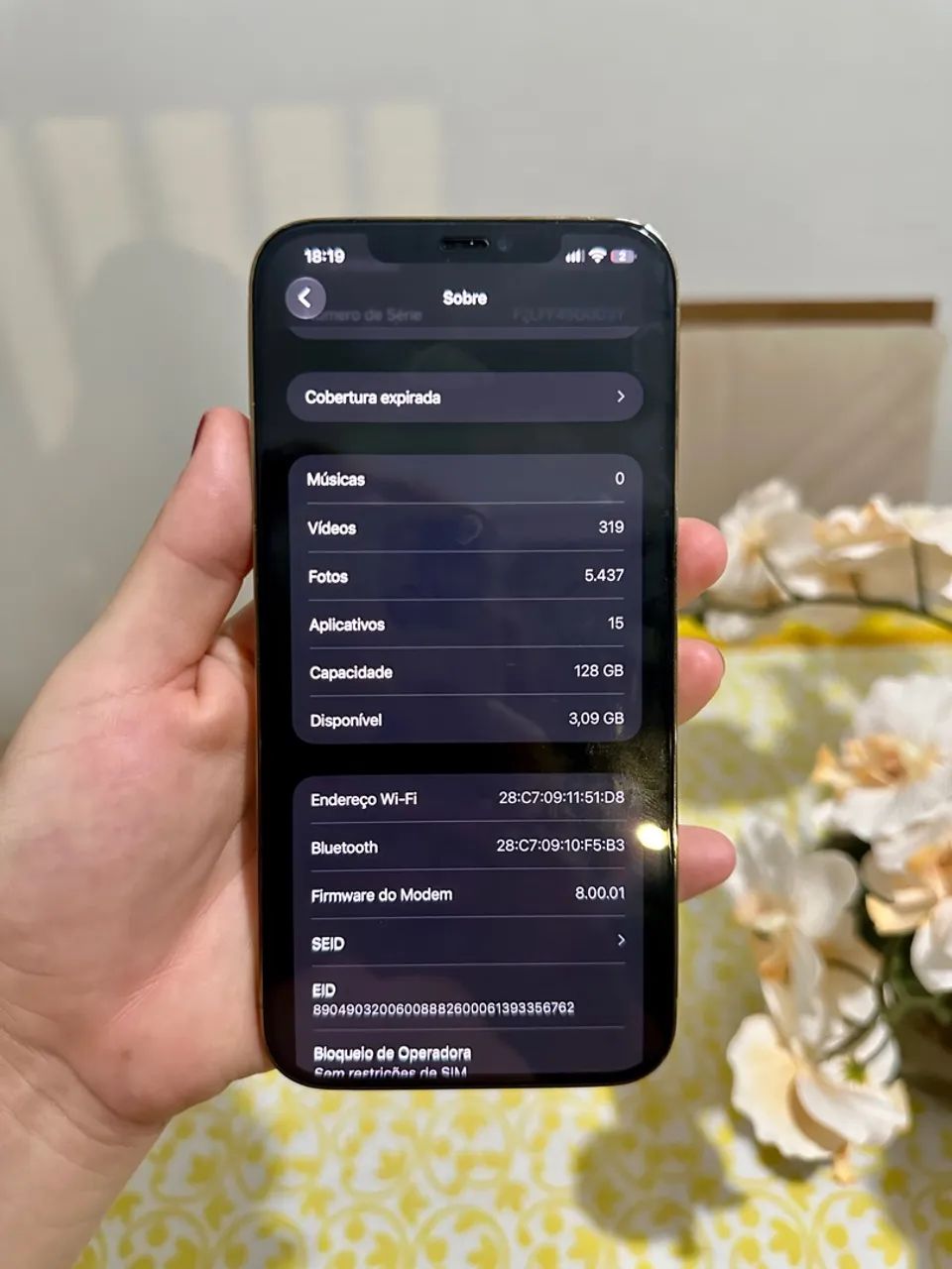 iPhone 12 Pro Max dourado - Foto 4