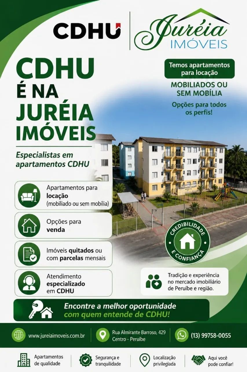 CDHU - Peruíbe - Venda, Locação e Regularização 