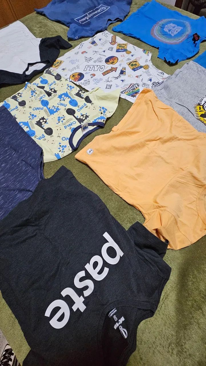 Camisa infantil 3/4 anos - Foto 3