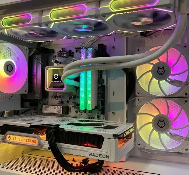 Pc Gamer Ryzen 7 5700X + RX 9060 XT - Foto 2