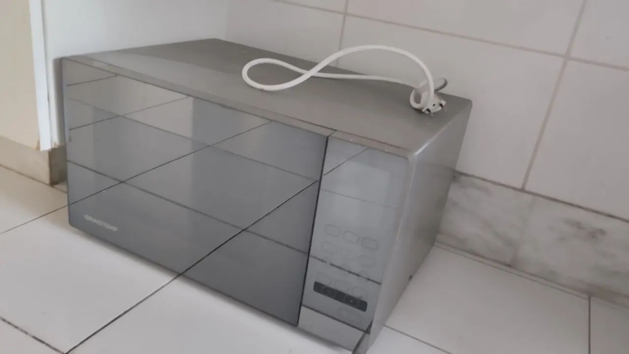 Microondas Brastemp - sem ligar  - Foto 2