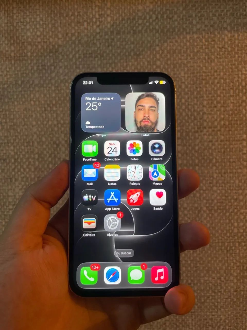 iPhone 12 Pro Silver - 128GB - Foto 3