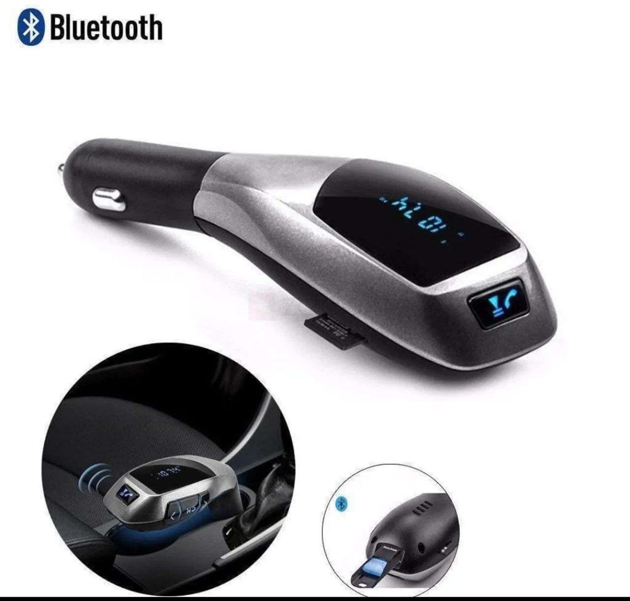 Transmissor FM bluetooth  - Foto 3