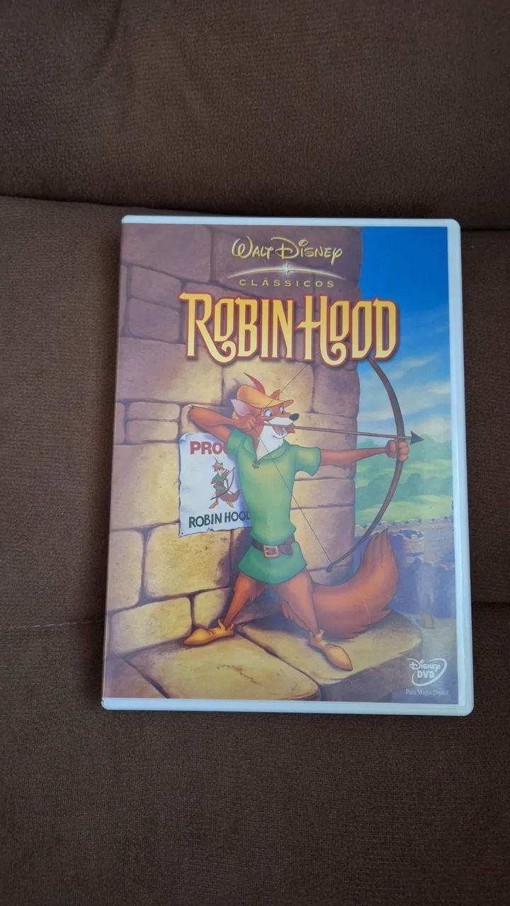 Robin hood dvd Disney 