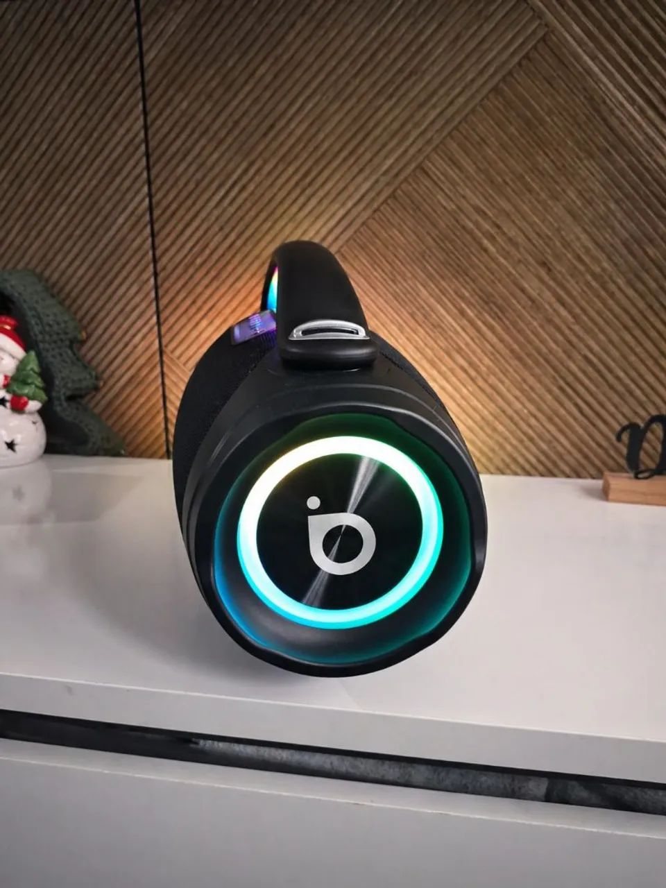 Caixa de Som Bluetooth Basike Ba-RAD180 - Potência, Grave e Conectividade TWS 200W!  - Foto 5