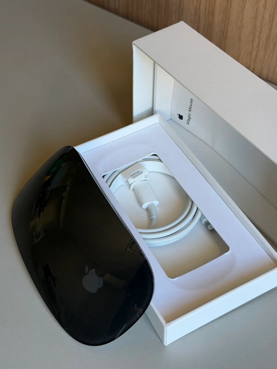 Apple Magic Mouse Black A1657 Novíssimo  - Foto 2