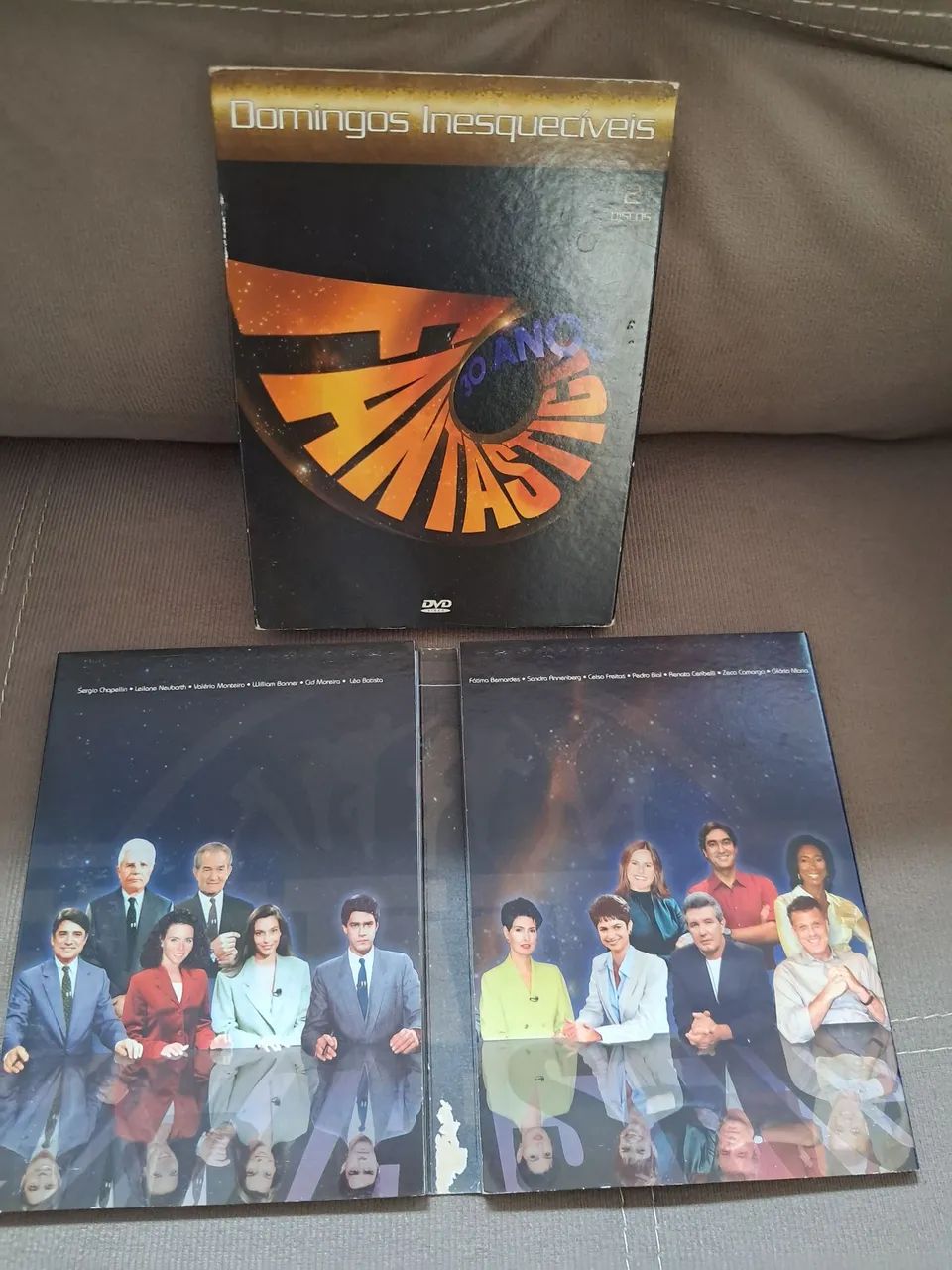 DVD Fantástico Documentários Domingos Inesquecíveis 