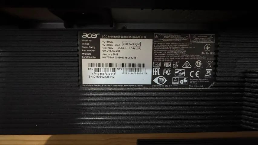 Kit 2 Monitores Full HD Acer 24 e Philips 22 Polegadas - Foto 3
