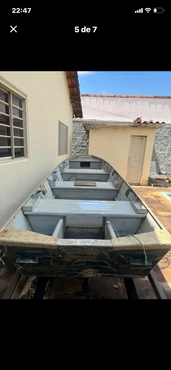 Vendo canoa com motor - Foto 3