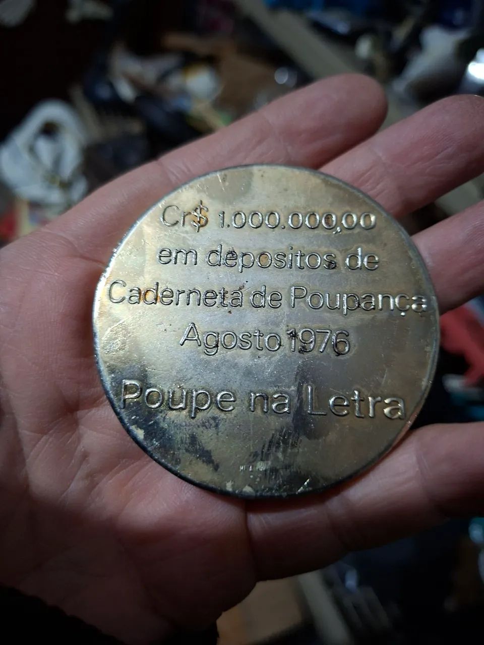 Medalha antiga  - Foto 2
