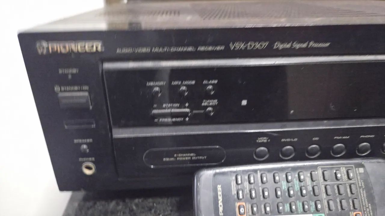 receiver pioneer vsx d307 usado 110V - Foto 4