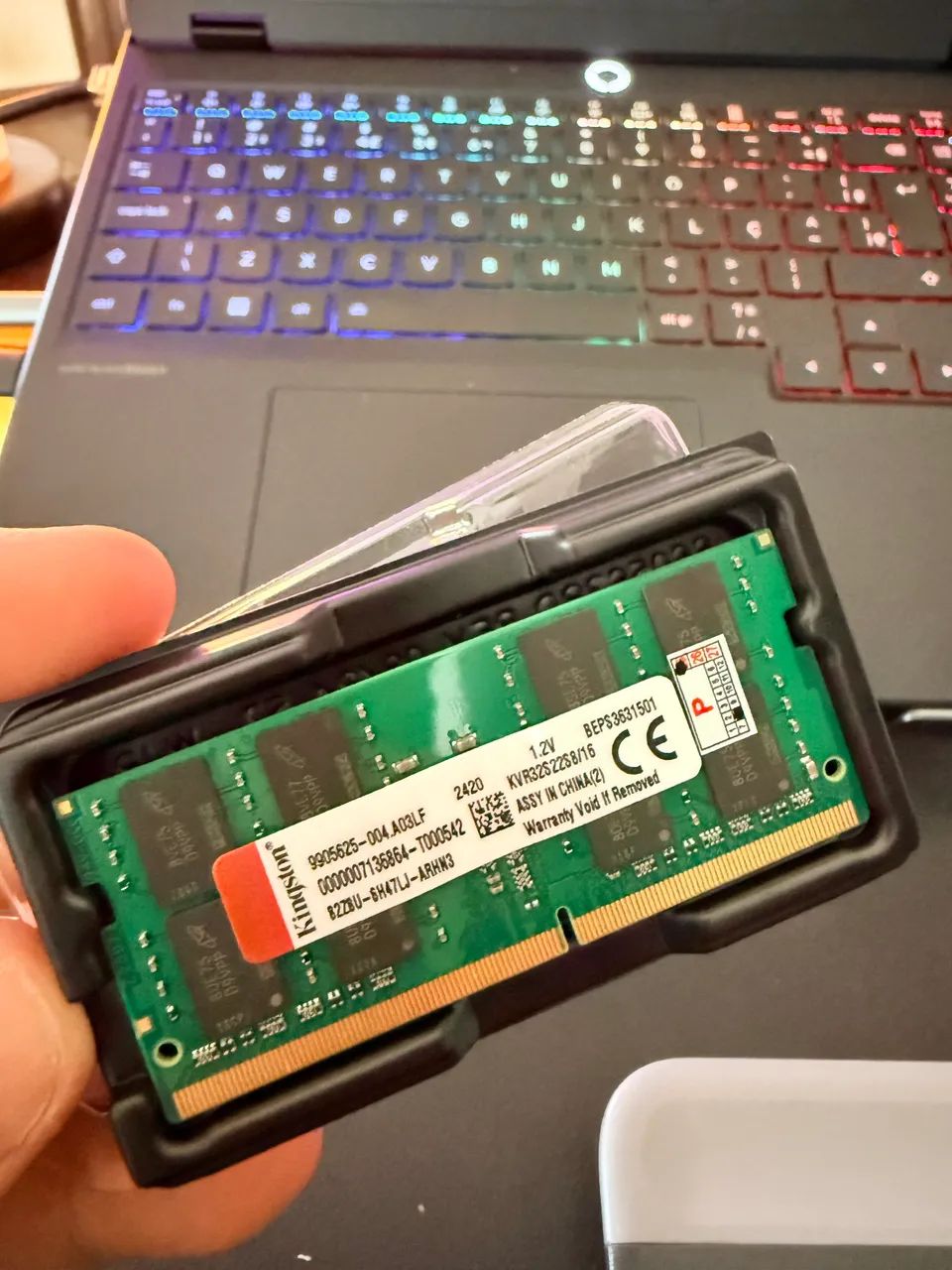 MEMÓRIA RAM 16 GB 3200 DDR4 KINGSTON - Foto 5