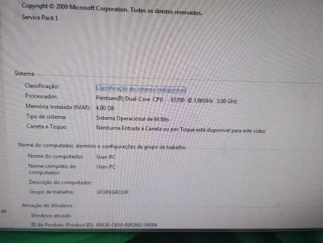 Computador Positivo, Intel Pentium, 4GB RAM, HD 320GB - Formatado - Foto 3
