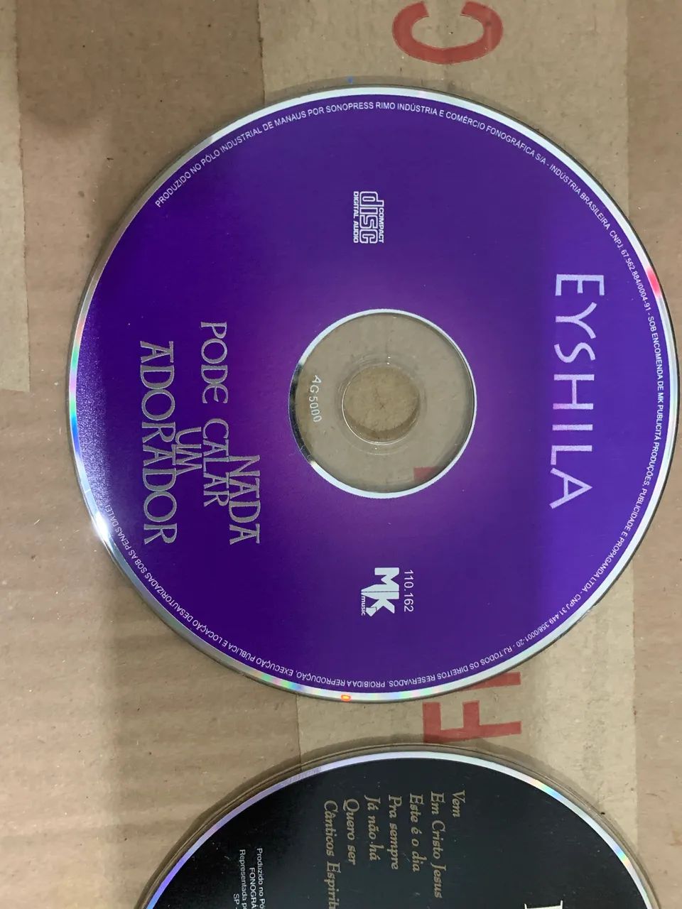 Kit 3 CDs (sem capa) cantores evangélicos. Preço do kit  - Foto 3